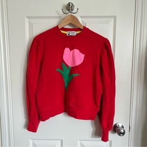 🌷Vintage Cotton Tulip Sweatshirt